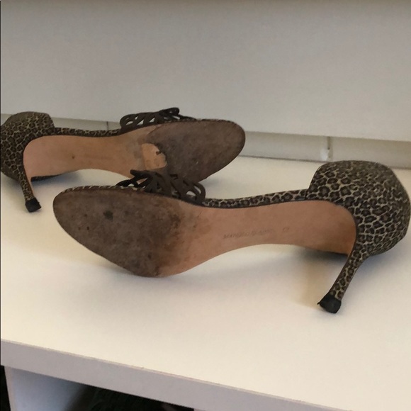 Manolo Blahnik Brown Sandal Size 39. - Picture 6 of 8
